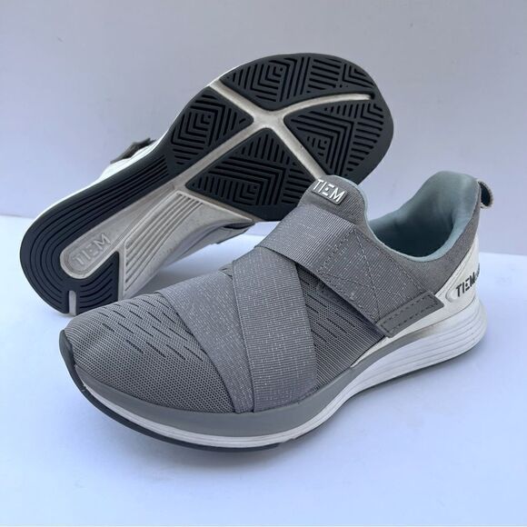 TIEM Womens Latus Training Sneakers in Cloud Gray 8 - Picture 1 of 12